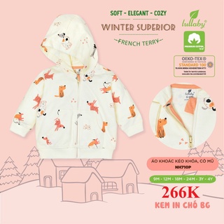 Lullaby Áo Khoác Nỉ Da Cá Cao Cấp 2021