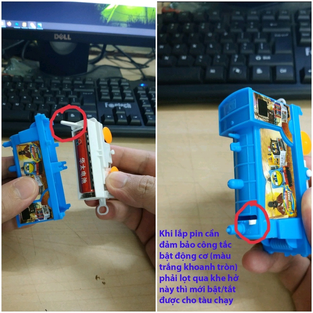Bộ đồ chơi trẻ em đoàn tàu xe lửa chạy có đường ray, Đồ chơi lắp ráp tàu hỏa có đường ray chạy bằng pin