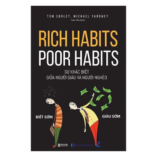 Sách - Combo Rich Habits Thói quen người thành  và Rich Habits - Poor Habits Sự khác biệt giữa người giàu và người nghèo