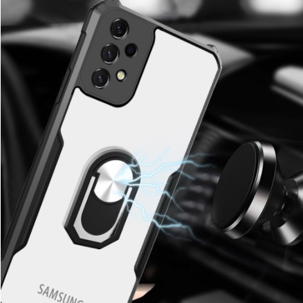 Ốp Điện Thoại Trong Suốt Chống Sốc Có Giá Đỡ Cho Samsung Galaxy A03 A23 A13 A33 A53 A73 5G M23 F23 M52 A52S S21 S20