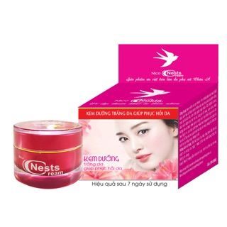 Kem nice nests dưỡng trắng da giúp phục hồi da