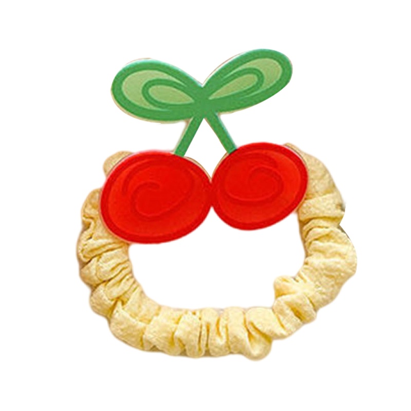 Dây Buộc Tóc Hình Hoạt Hình Đơn Giản Dễ Thương Dành Cho Bé Gái