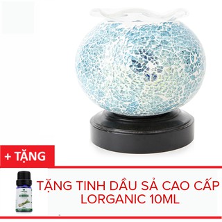 Đèn xông tinh dầu pha lê Lorganic