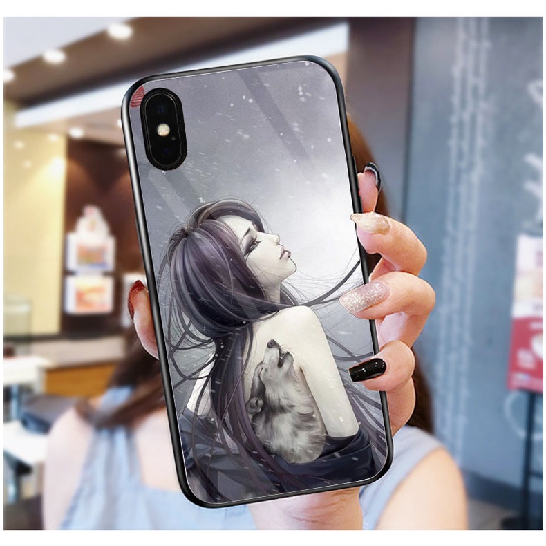 Ốp Lưng IPHONE X, XS, XS MAX,XR Ốp kính bóng cao cấp mới nhất