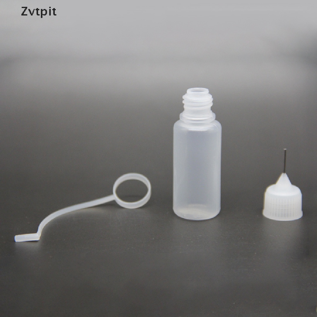 [Hàng mới về] Chai chiết đầu kim miệng nhọn 10ml đựng dung dịch/làm dụng cụ trang điểm