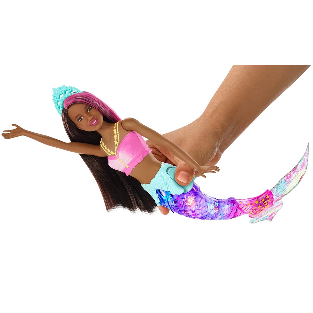 Búp bê Nàng Tiên Cá Barbie Dreamtopia Vẫy Đuôi và Phát Sáng Mermaid with Lighting n Motion