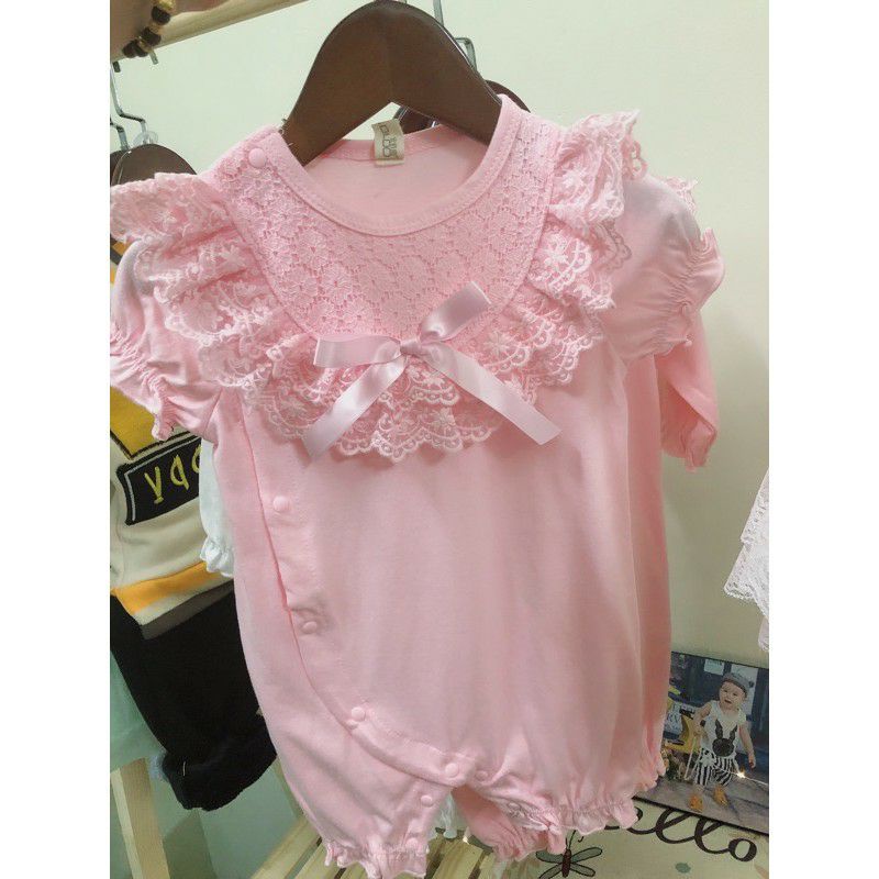 Bộ jumpsuit đùi Mialy Kids điệu đà mát mẻ vải thoáng mát cho bé ( 7kg- 9kg)