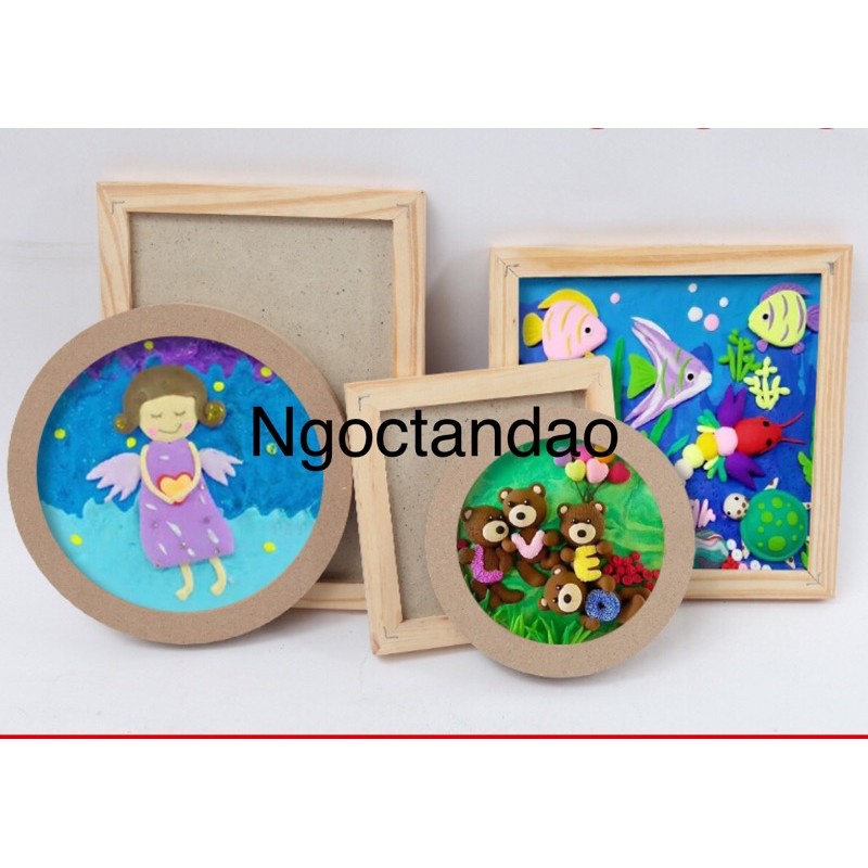 Khung ảnh 3D dành cho tranh đất sét, tranh quilling