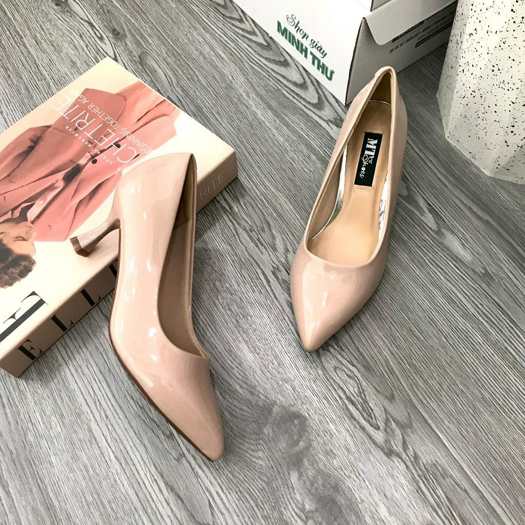 [shop giay minh thu] Giày VIP gót nhọn 5cm MT321