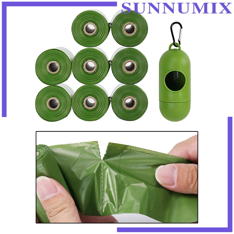 Túi Cuộn Bằng Vải Dày Thân Thiện Với Môi Trường Đựng Phân Chó Mèo Chống Rò Rỉ