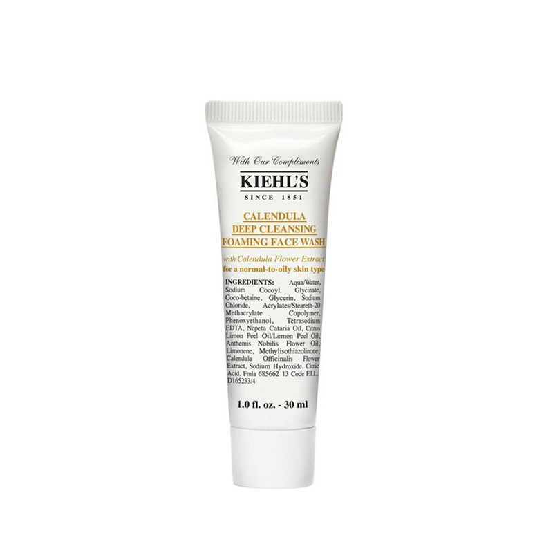 Sữa Rửa Mặt Kiehl’s Calendula Deep Cleansing Foaming Face Wash 30ml