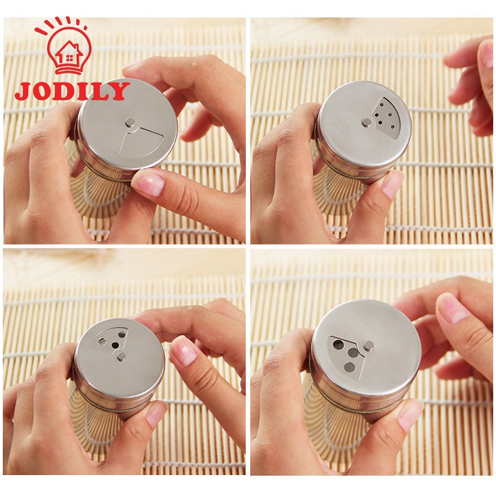 Lọ Tăm Tiêu Thủy Tinh Vỏ Bọc Inox Jodily StarHome