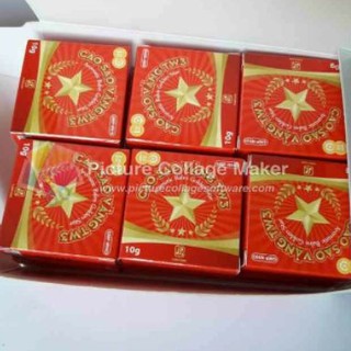 Combo 3 hộp cao sao vàng ( hộp 12 lọ 10g)