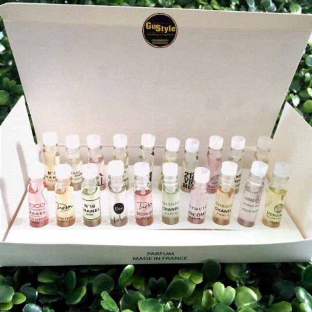 Bộ nước hoa test 2ml ×20 ống | Thế Giới Skin Care