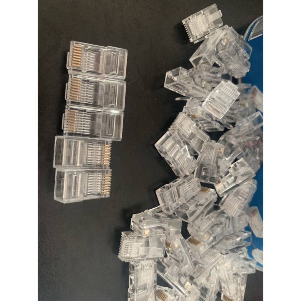 Đầu Jack RJ45 loại xuyên thấu loại thường