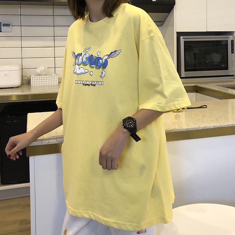 Áo thun tay lỡ Unisex Clouds