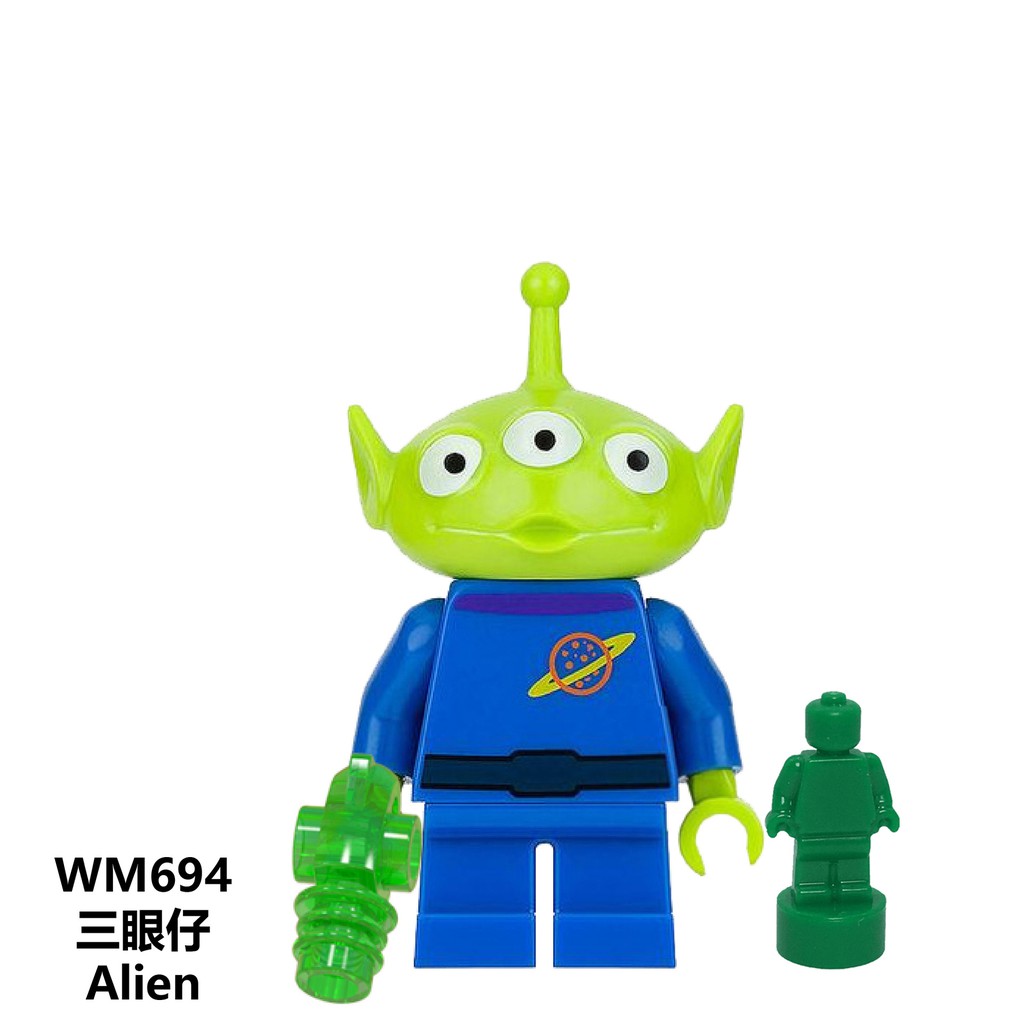 Minifigures Các Mẫu Nhân Vật Hoạt Hình Buzz Lightyear Wood Jessie Alien Ducky WM6060