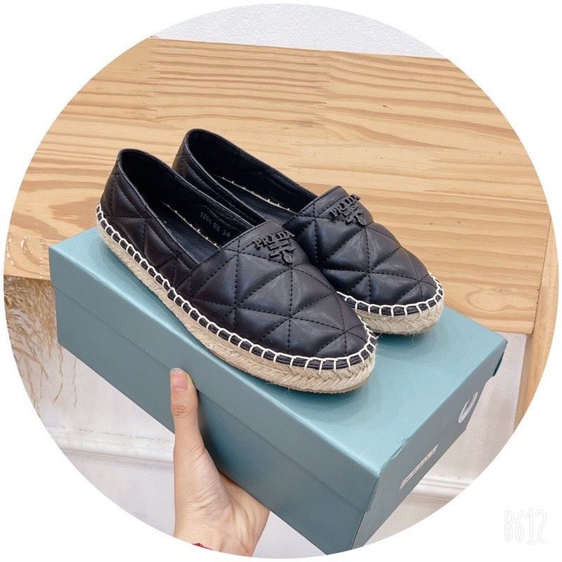 Giầy Slipon Prada đế cói mẫu mới 2022 cao cấp fullbox L1