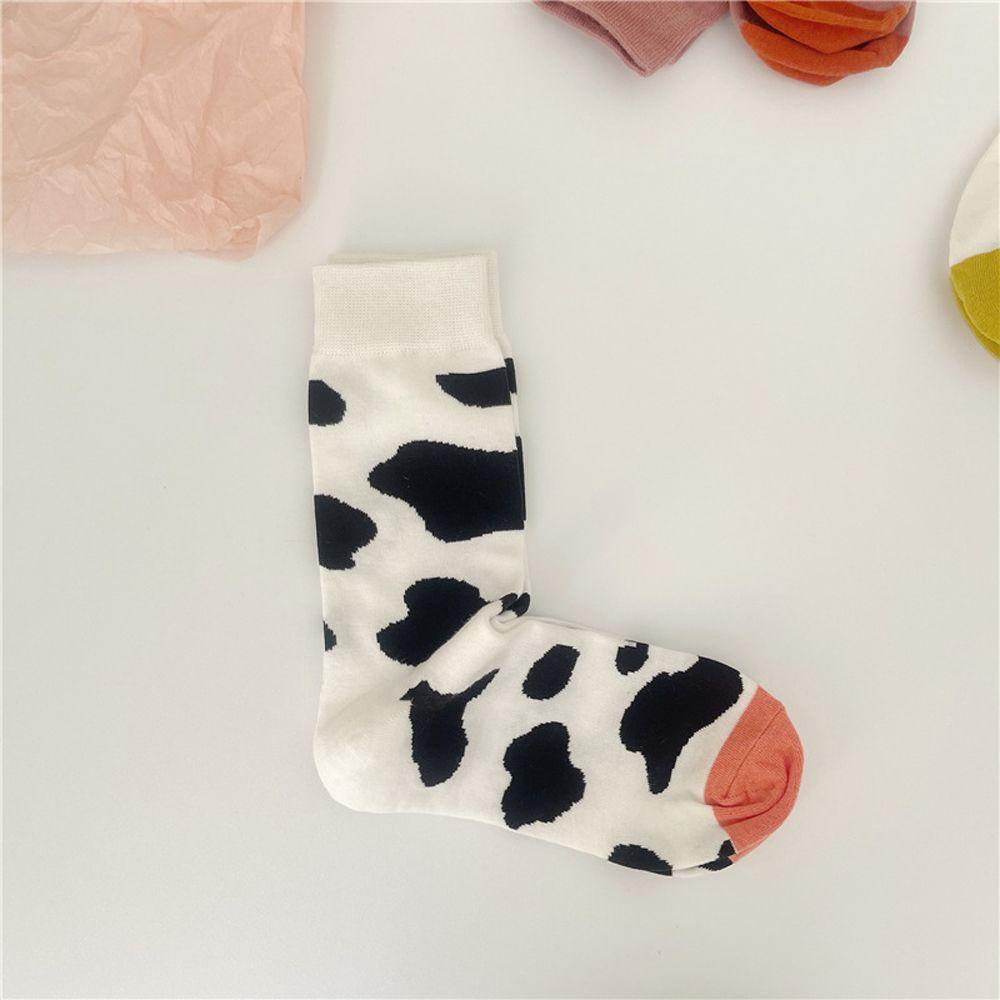 Vớ Cotton Họa Tiết Graffiti Phong Cách Harajuku Dễ Thương Cho Nữ