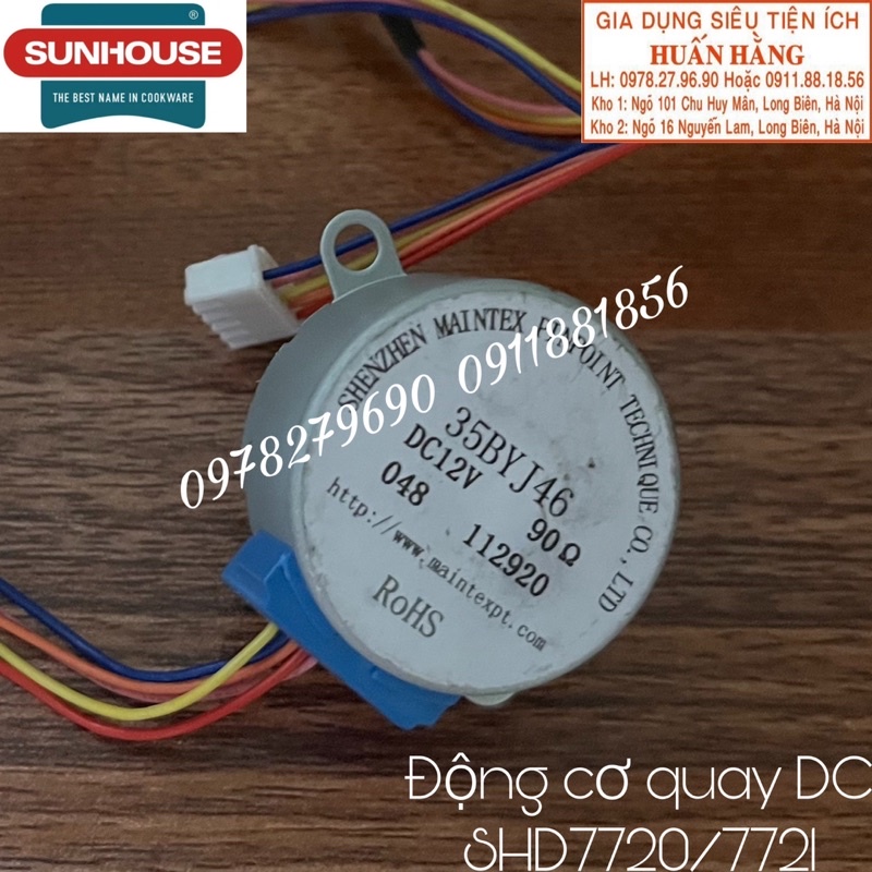 [CHÍNH HÃNG SUNHOUSE] Motor đảo gió , động cơ quay quạt điều hoà SHD7756 SHD7721 SHD7720
