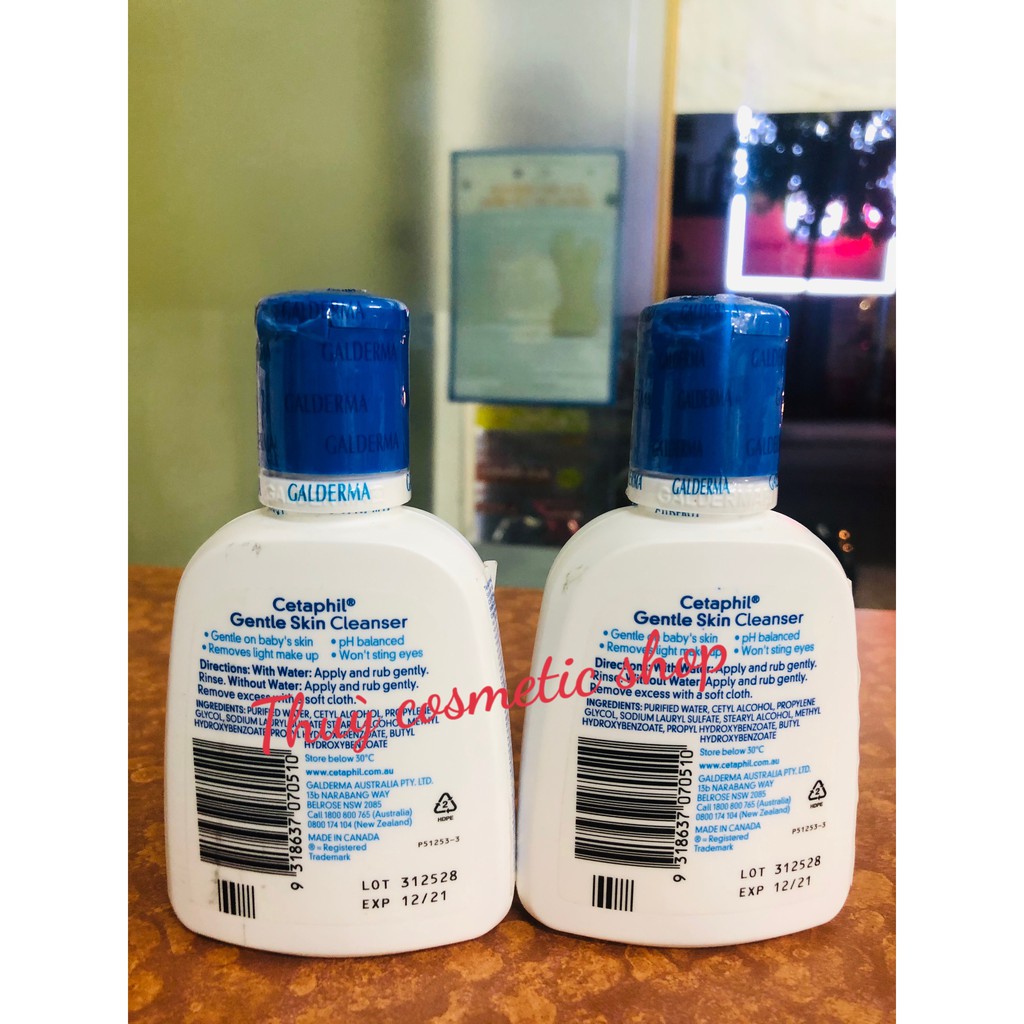[Mã COS1904 giảm 8% đơn 300K] Sữa Rửa Mặt Cetaphil Gentle Skin Cleaner ( 125ml-500ml) | BigBuy360 - bigbuy360.vn