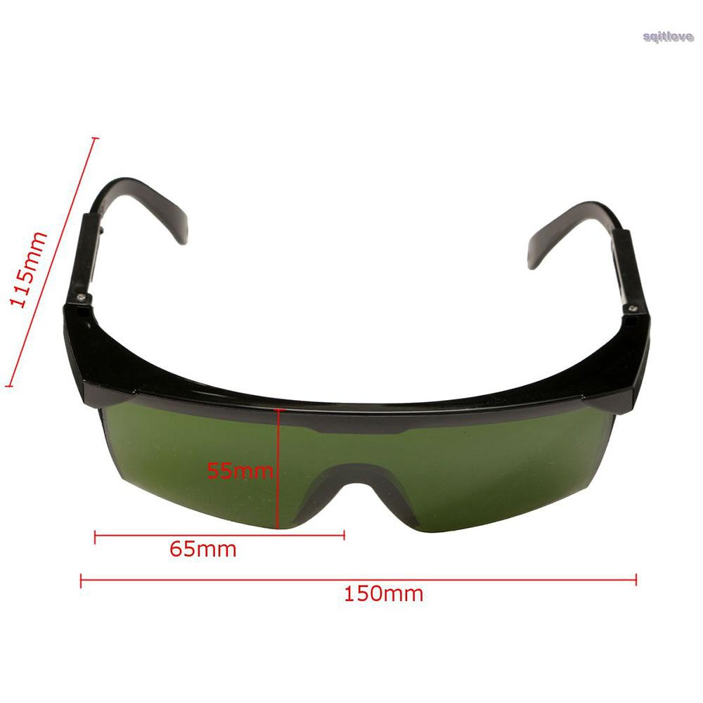 Kính bảo hộ goggle chống tia laser 200nm-2000nm OD4+ thời trang an toàn tiện lợi
