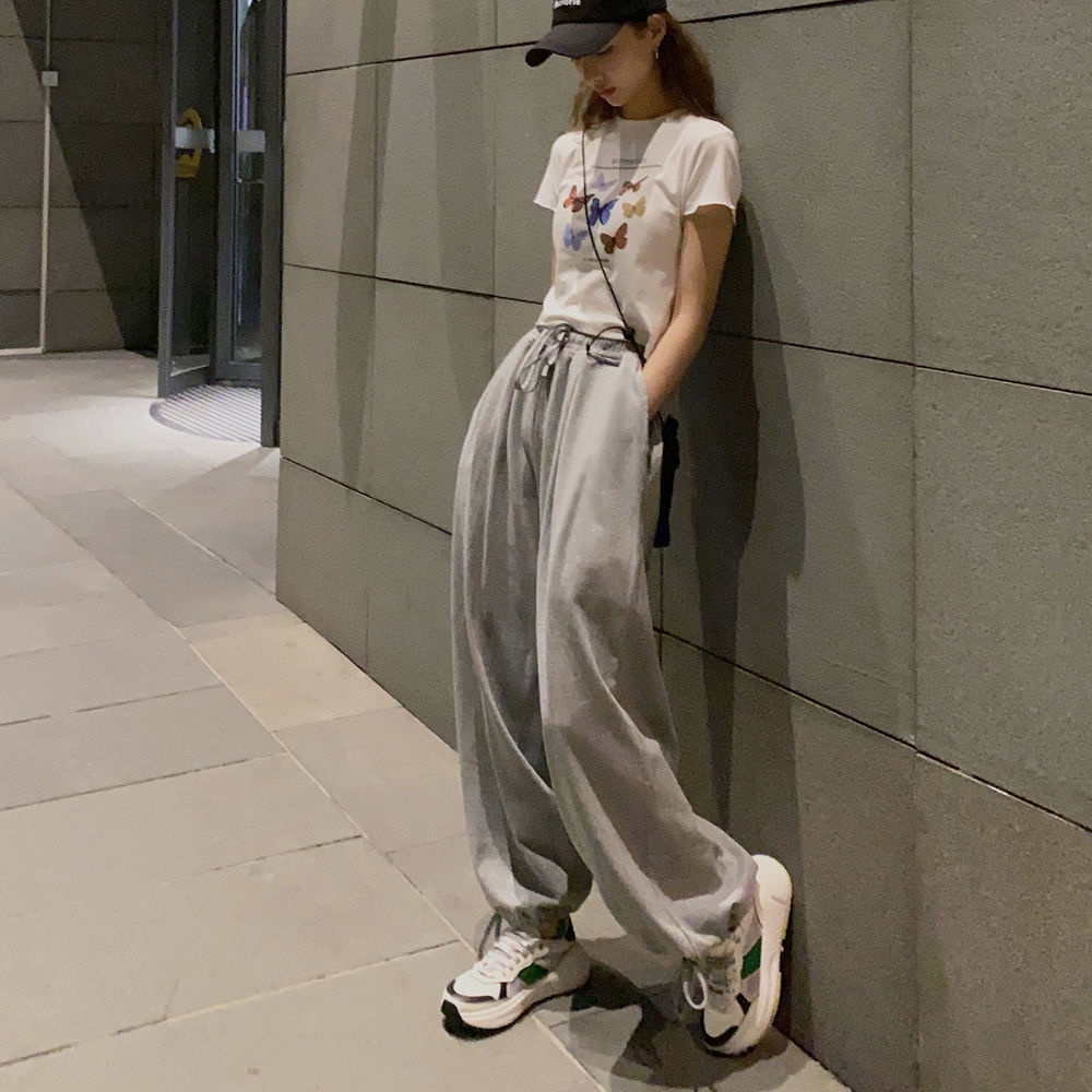 COZOK Quần Legging Thể Thao Ống Rộng Lưng Cao Năng Động Thời Trang