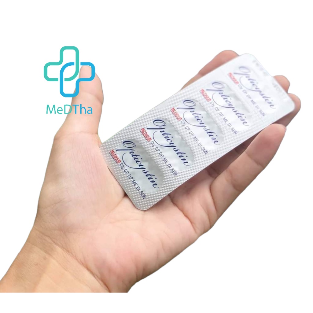 Opticystin - Viên Uống Giảm Nám, Đẹp Da, Rụng Tóc, Chống Lão Hóa (Hộp 60 Viên) [Chính Hãng]