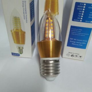 BÓNG LED NẾN 5W ĐUI E14, E27