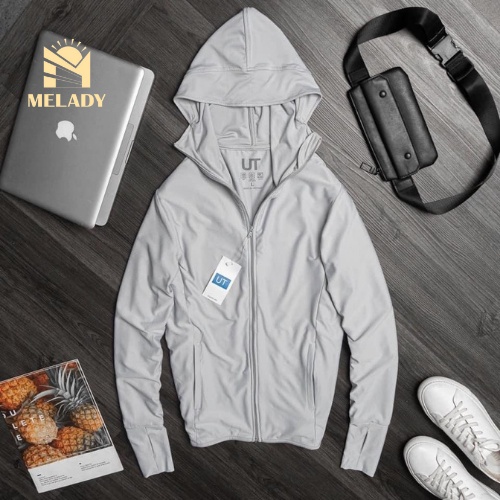 Áo khoác chống nắng 2 lớp dày dặn dành cho nam chống tia UV có mũ trùm mềm mại, thoáng mát, thông hơi