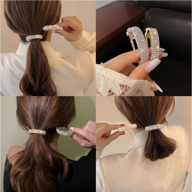 Kẹp Tóc Đính Đá Thời Trang Cho Nữ