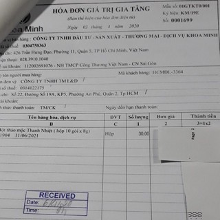 Bột thanh nhiệt thảo mộc ADC
