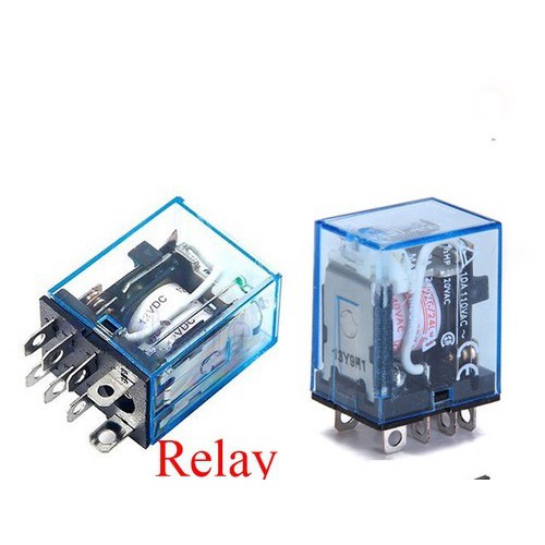 Relay Omron 14 CHÂN MY4N AC220V, DC12V, DC24V kèm đế