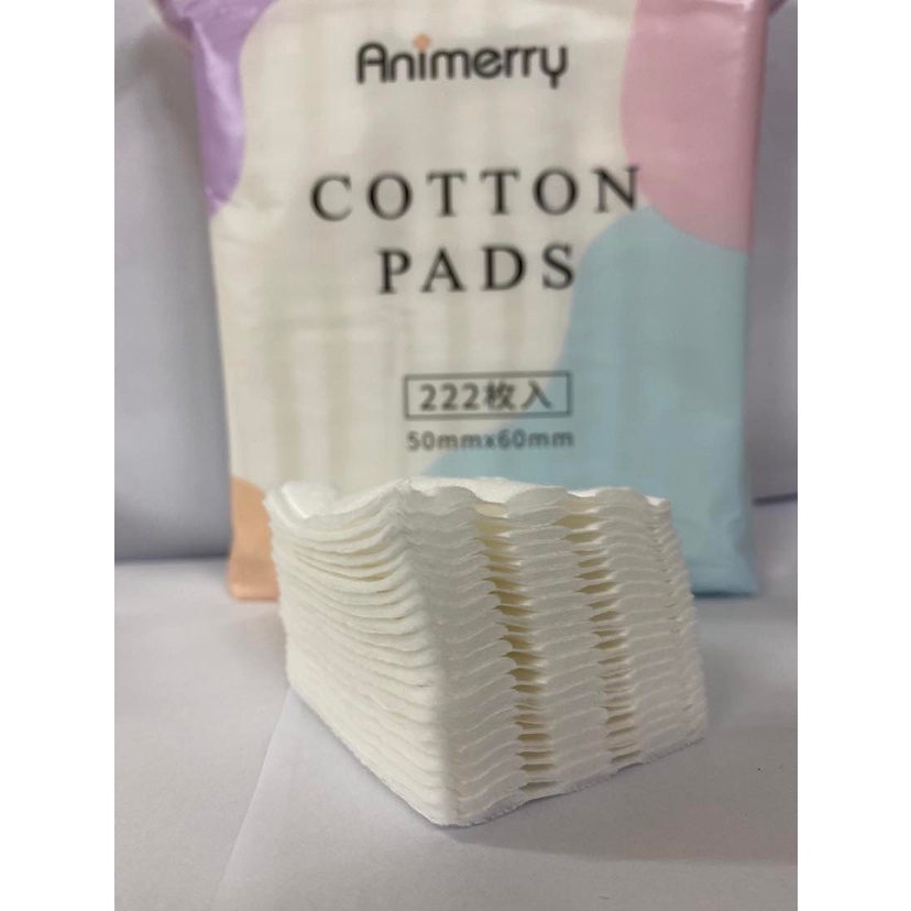 Bông Tẩy Trang 222 Miếng Cotton Pads Animerry