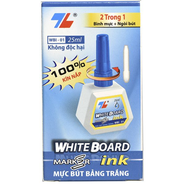 Mực Bơm Bút Lông Viết Bảng TL WBI-01 + 1 Ngòi