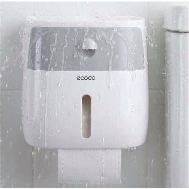 Hộp đựng giấy vệ sinh Ecoco 2 tầng