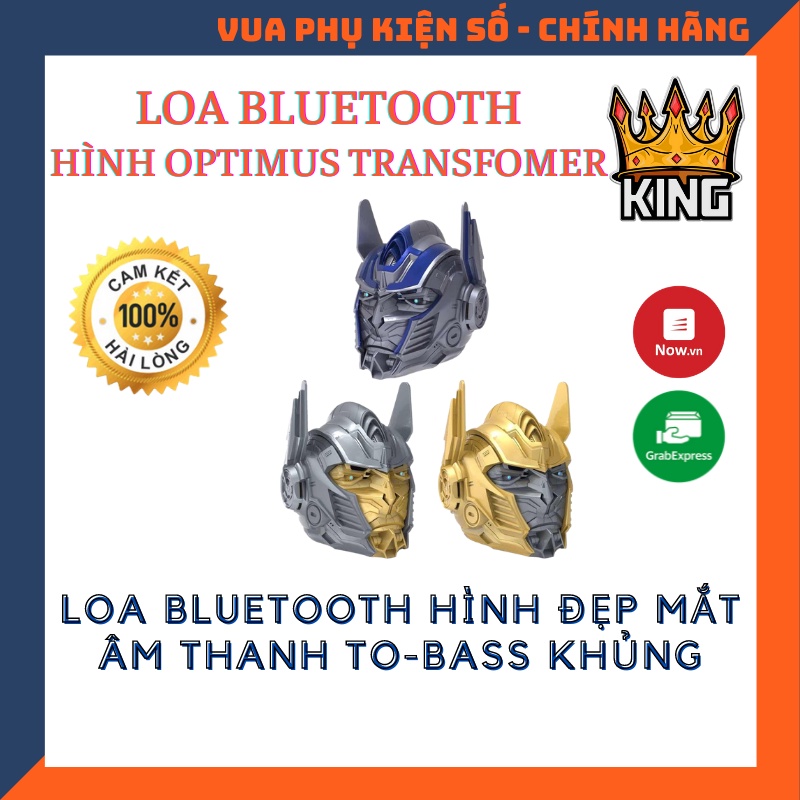 Loa Bluetooth mô hình Optimus Prime Transformer - Siêu Bass