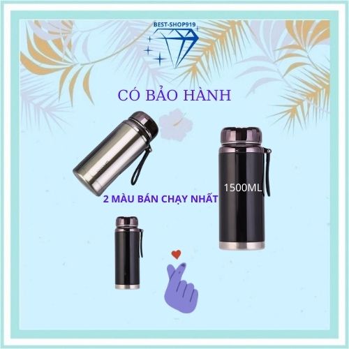 Bình Giữ Nhiệt BAOL Có Nắp Kim Cương 1000ML 1200ML 1500ML Giữ Nóng 48h Lạnh 72h Chất Liệu inox 304 Cao Cấp
