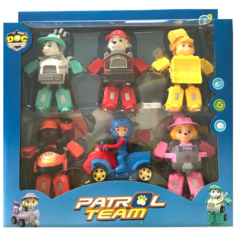 Chó cứu hộ đồ chơi Paw Patrol A8 A9 A11 mô hình 6 con 7 con 8 con 9 con đồ chơi cho các bé TKMB68