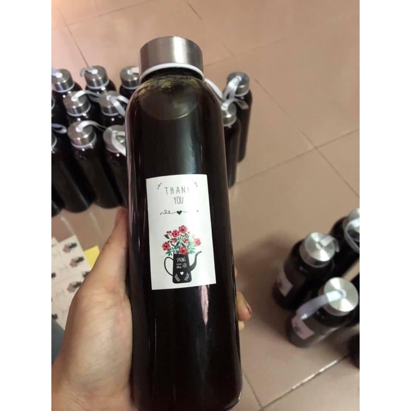SIRO HÚNG CHANH - Hand made - 500ml