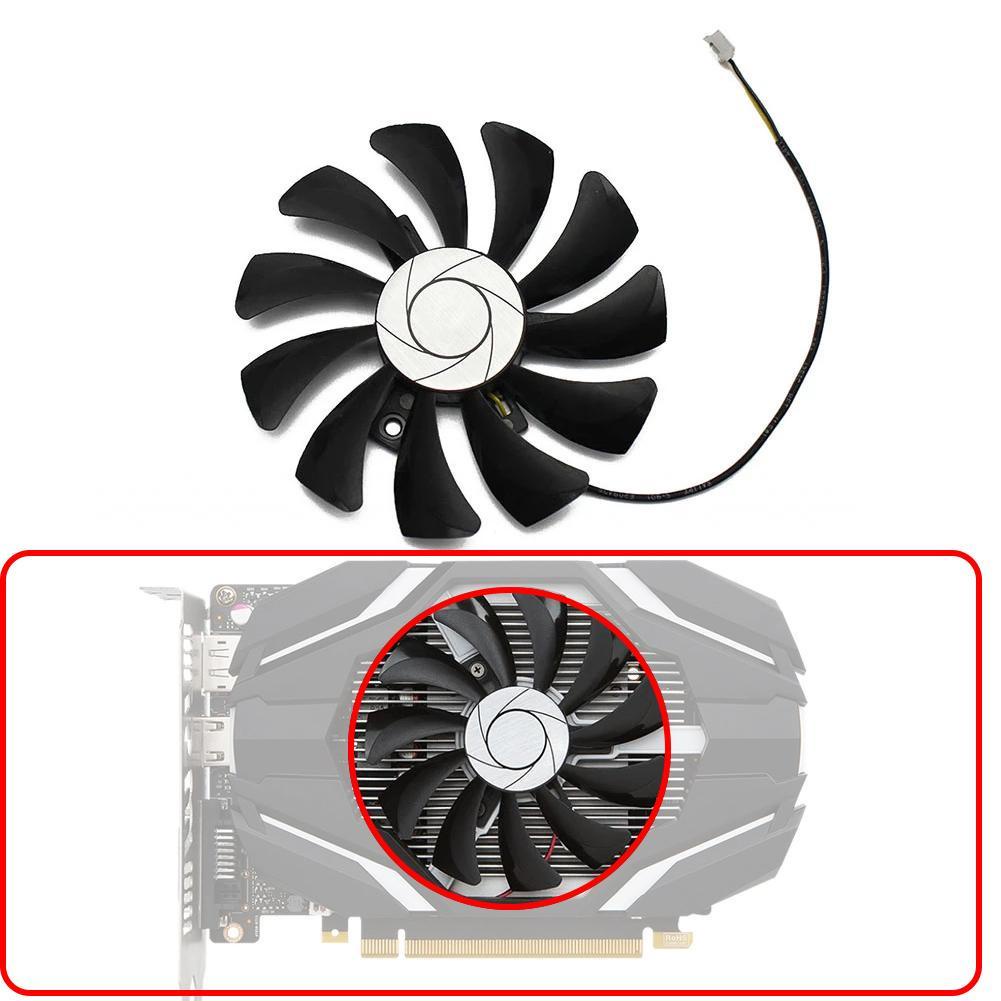 Quạt tản nhiệt thay thế cho MSI GTX 1050 Ti 2G 4G 2 F5D5 HA9010H12F-Z J9X7