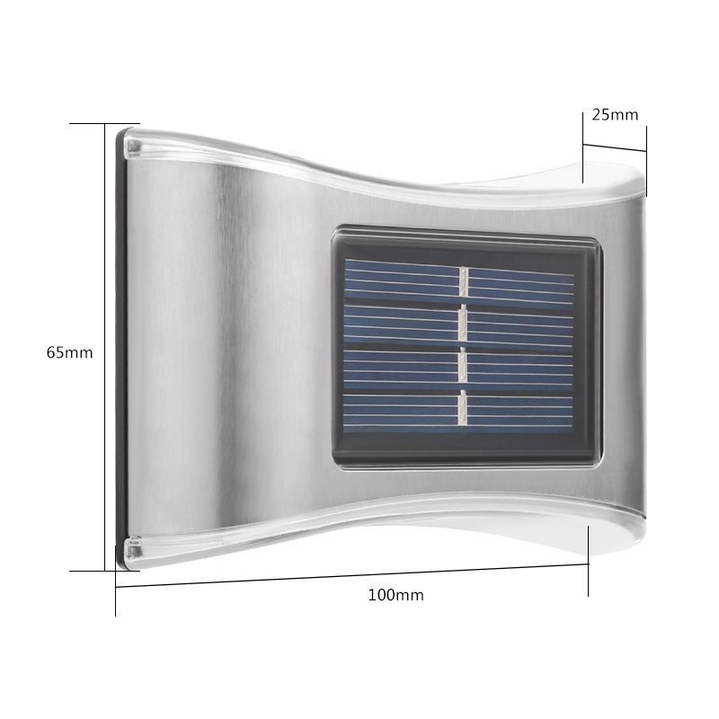 Đèn LED Gắn Tường Sử Dụng Năng Lượng Mặt Trời Chống Thấm Nước