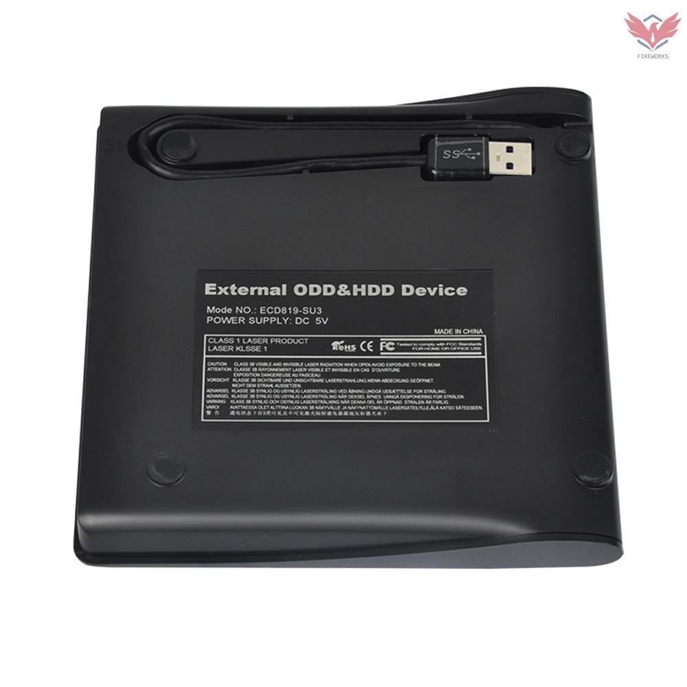 Ổ Đĩa Dvd Gắn Ngoài Usb 3.0 Siêu Mỏng Cho Linux Windows Mac Os | BigBuy360 - bigbuy360.vn