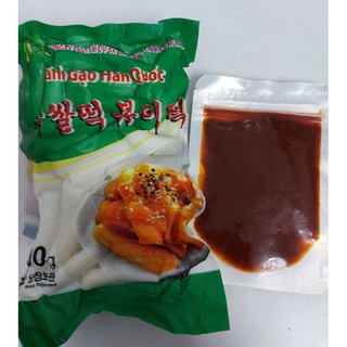 Tokbokki Bánh gạo 500gr kèm 100gr sốt