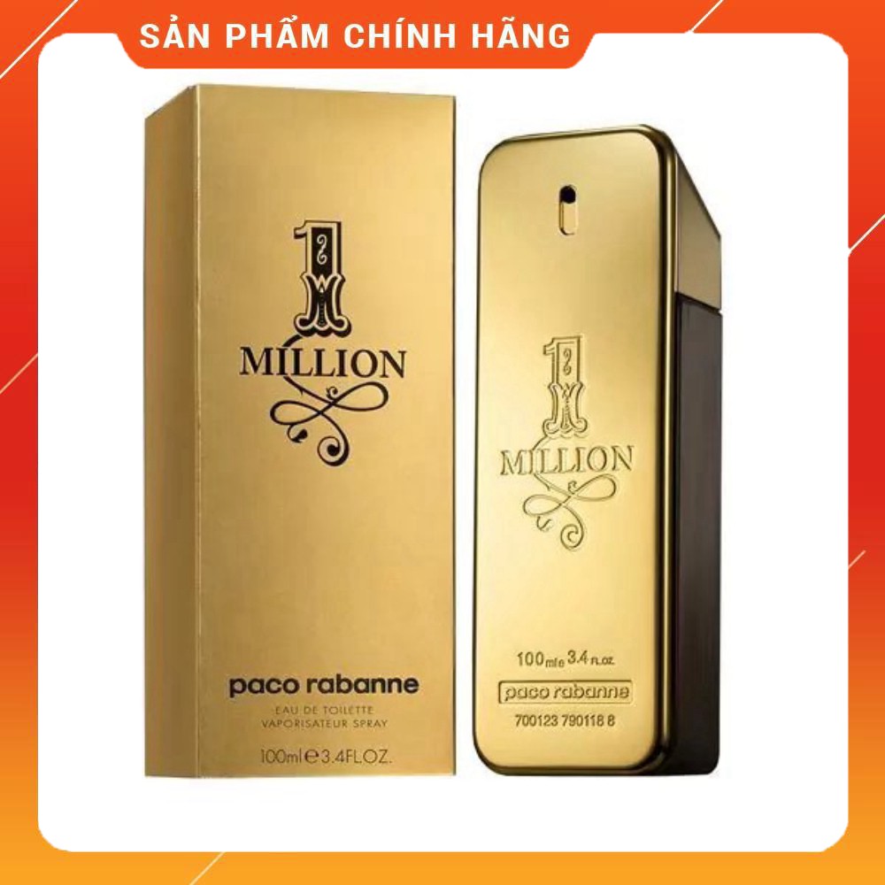 Nước Hoa Nam Thỏi Vàng Chính Hãng Paco Rabanne 1 Million 100mL - Chính Hãng Pháp