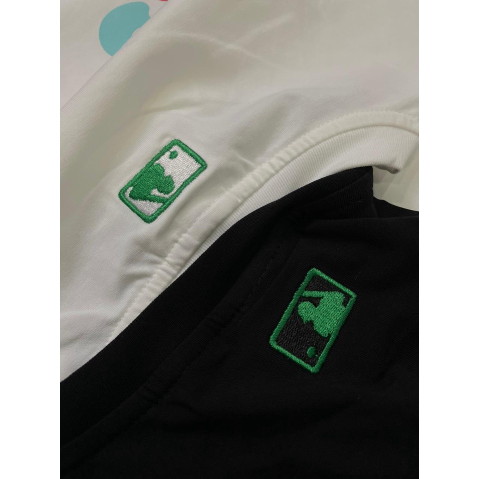 Áo Thun Unisex Chất Cotton 100% Mịn Mát In N Y Like Màu Đen/Trắng