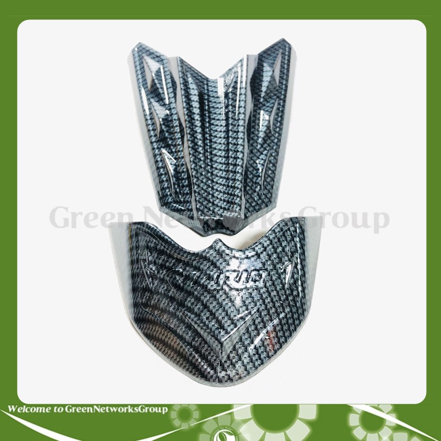 Bộ Ốp mỏ dè trước sau cho xe Vario 2018 carbon Greennetworks
