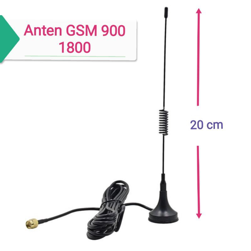 Anten thu sóng gắn cho mô đun thiết bị GSM 3G tần số 900 1800