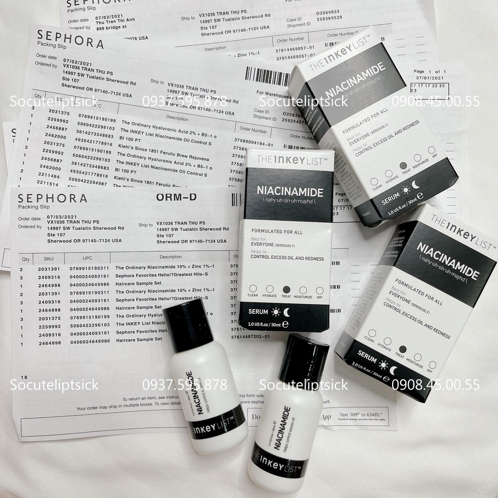 The INKEY List Tinh chất Niacinamide Oil Control 30ml