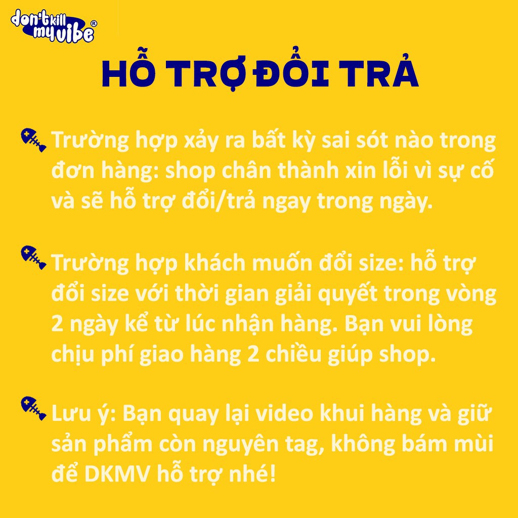 [Hình thật/Có sẵn] DKMV Áo thun Basic màu vàng đậm | DKMV Yellow Basic Tee